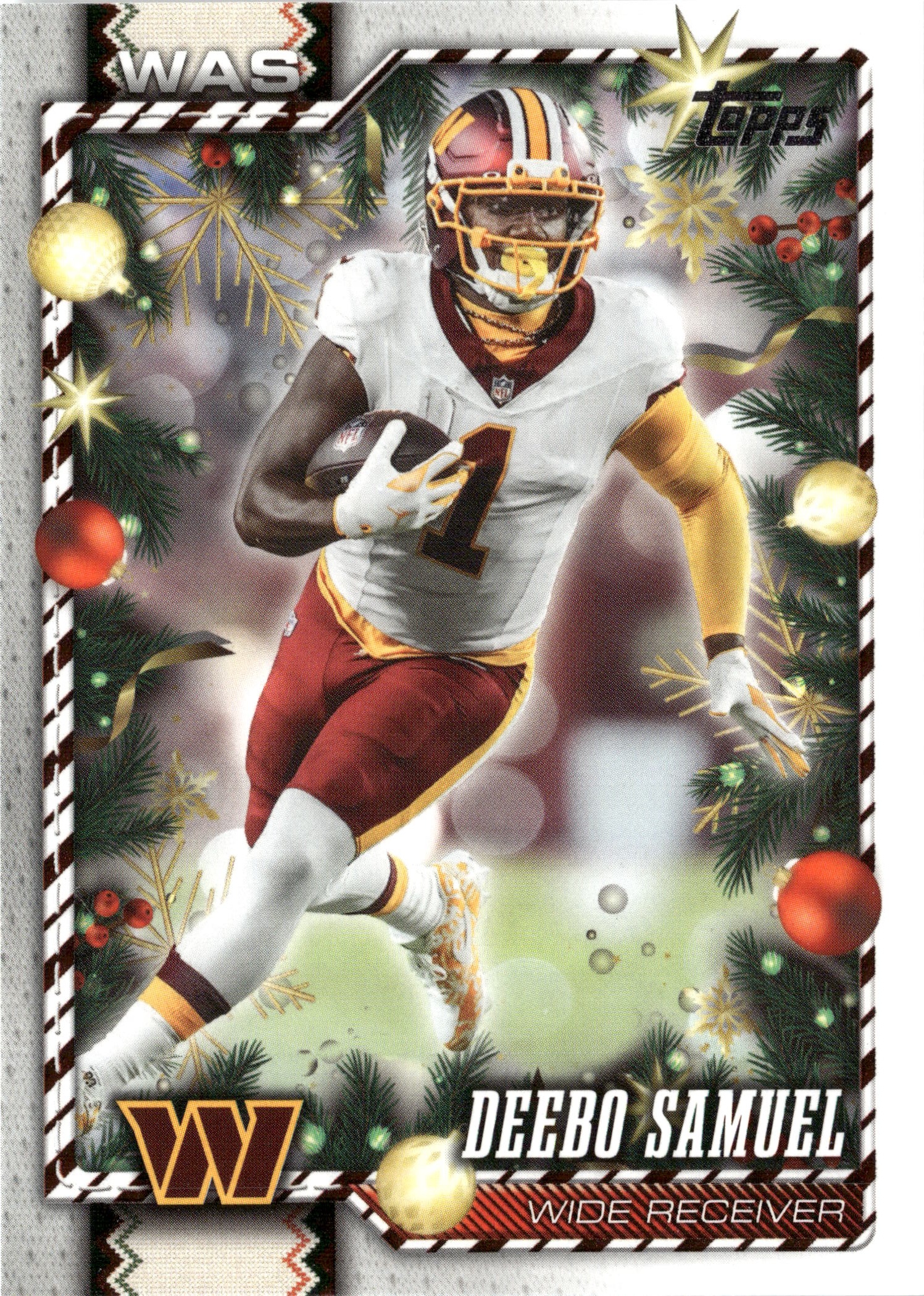 2026 Topps Holiday Deebo Samuel graded slab