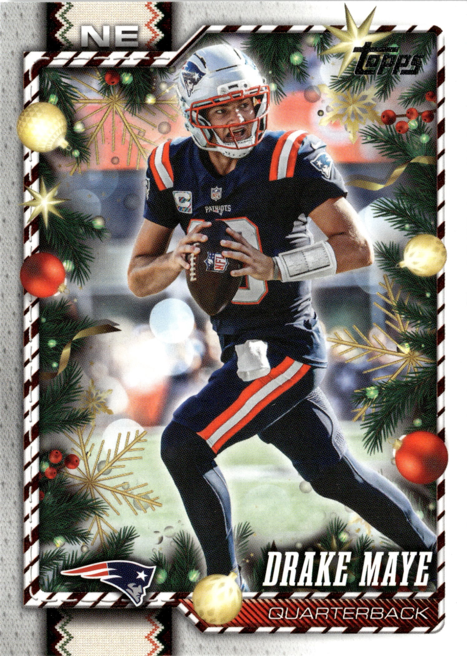 Drake Maye graded slab