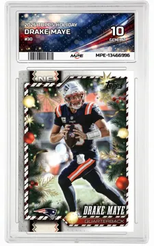 2026 TOPPS HOLIDAY #30 DRAKE MAYE MPE 10 GEM/MT — graded card up for auction