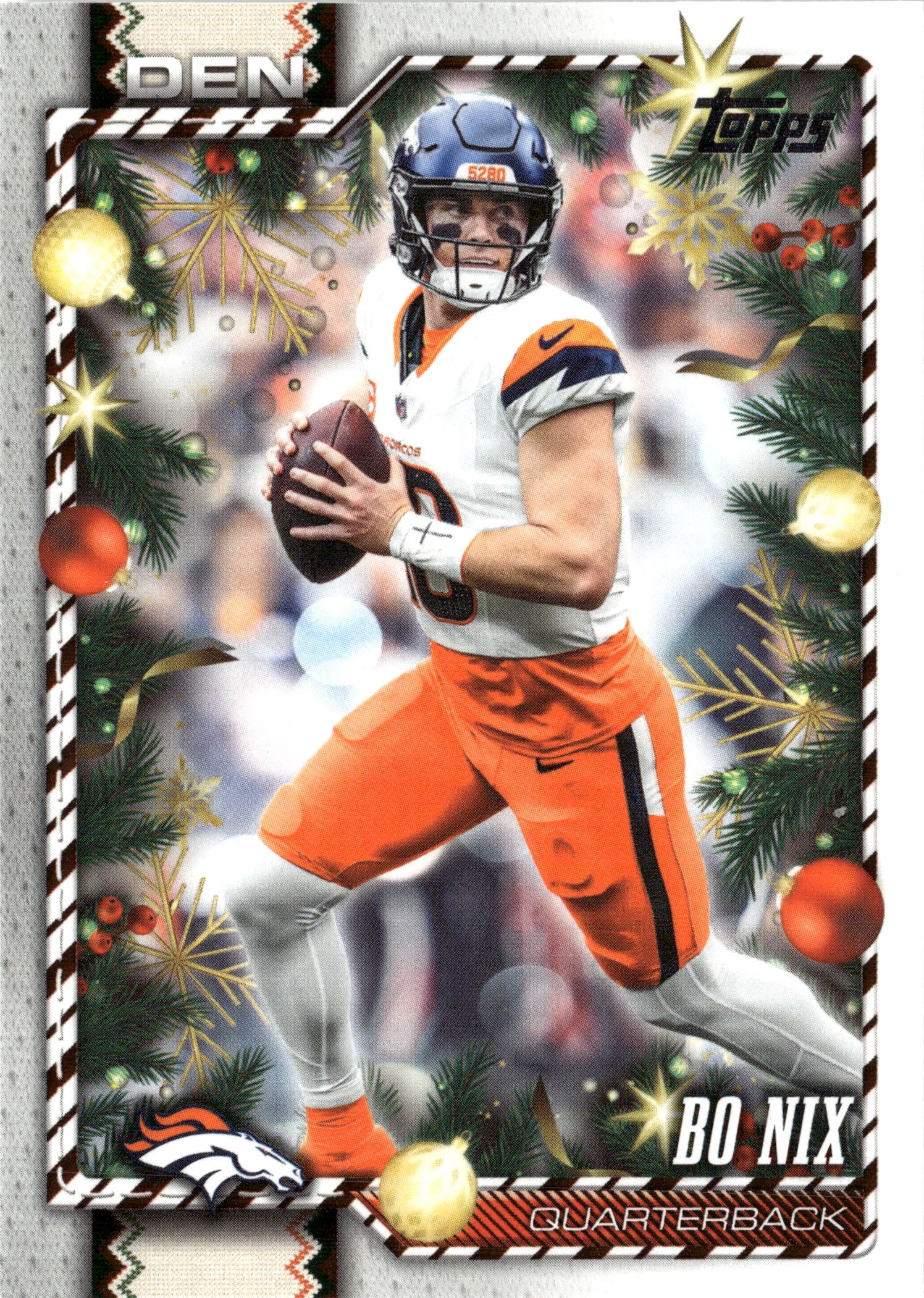 Bo Nix graded slab