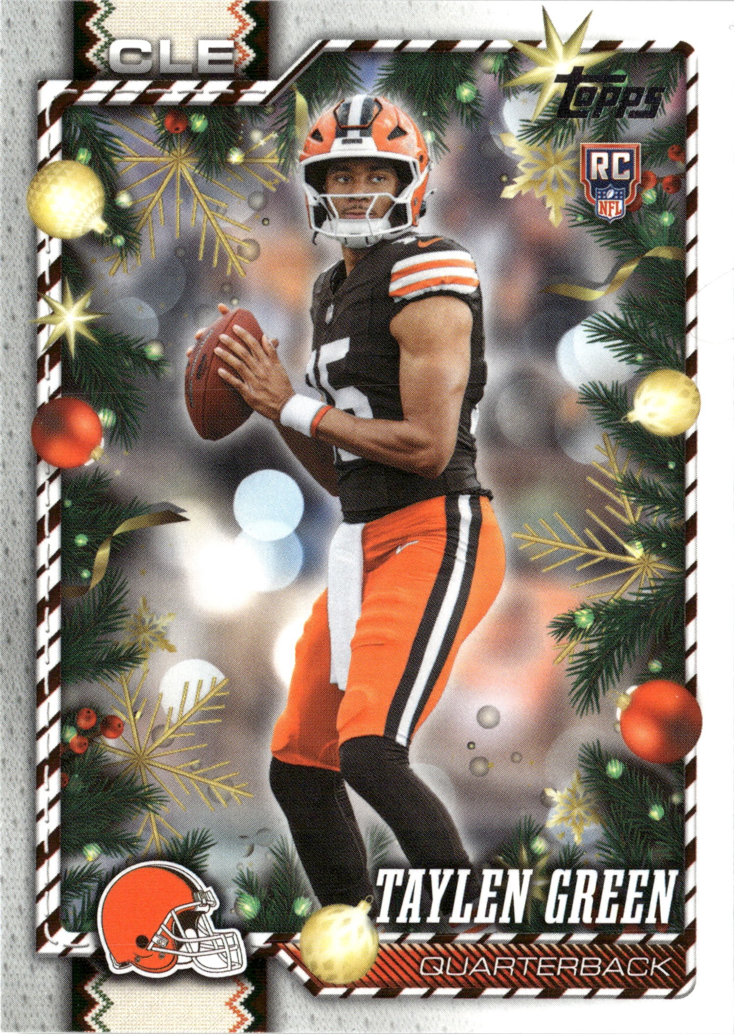 2026 Topps Holiday Taylen Green graded slab