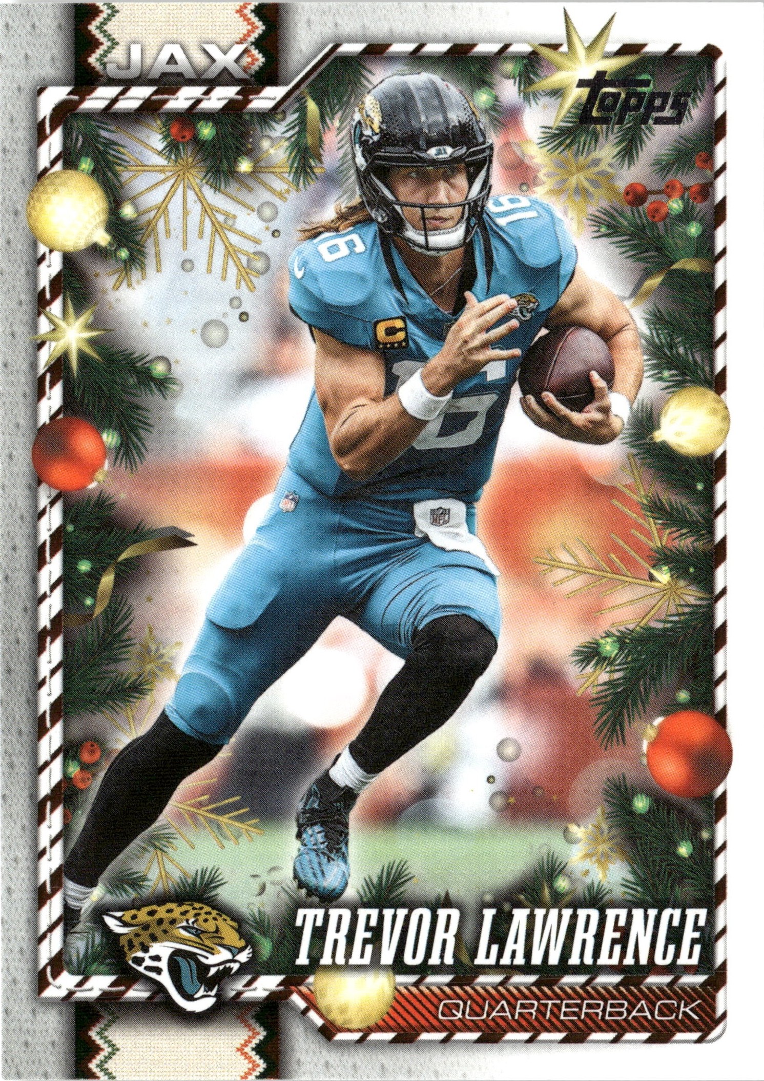 2026 Topps Holiday Trevor Lawrence graded slab