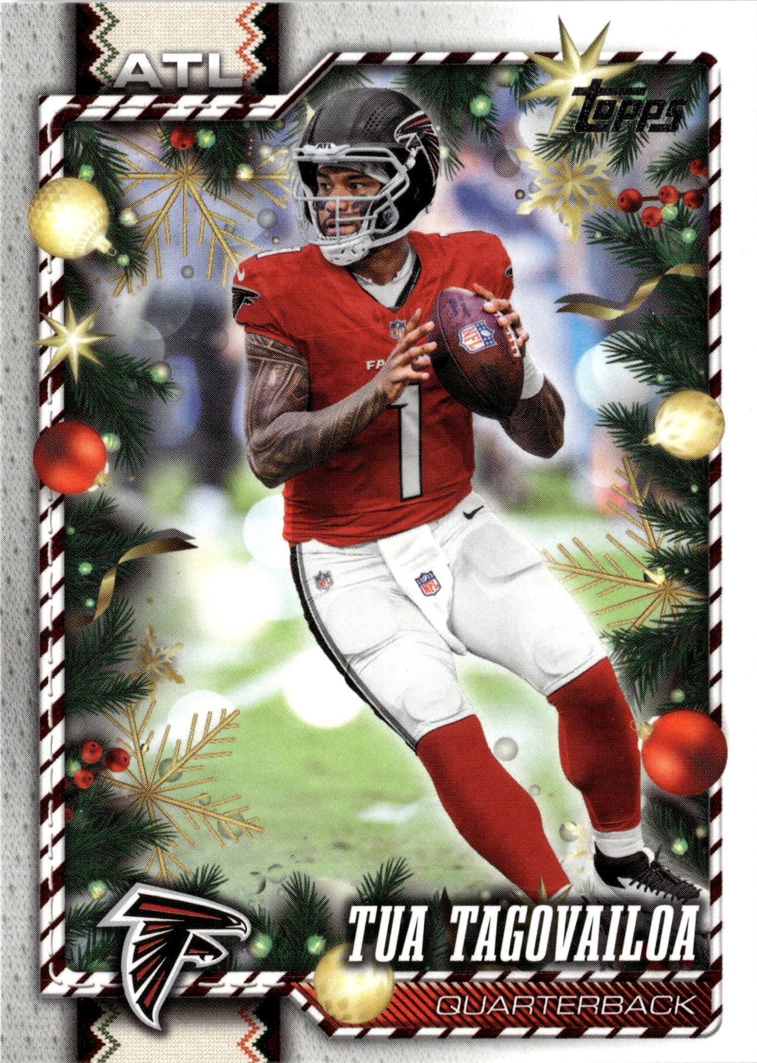 2026 Topps Holiday Tua Tagovailoa graded slab