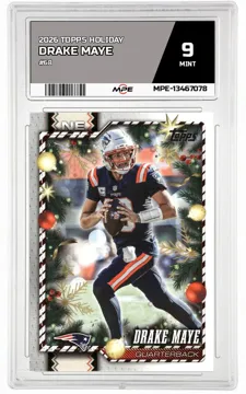 2026 TOPPS HOLIDAY #68 DRAKE MAYE MPE 9 MINT — graded card up for auction