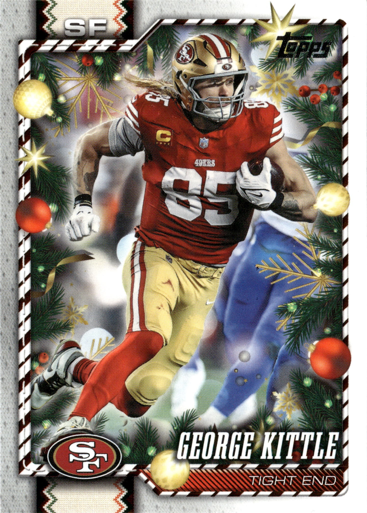 2026 Topps Holiday George Kittle graded slab