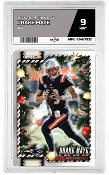 2026 TOPPS HOLIDAY #68 DRAKE MAYE MPE 9 MINT — graded card up for auction