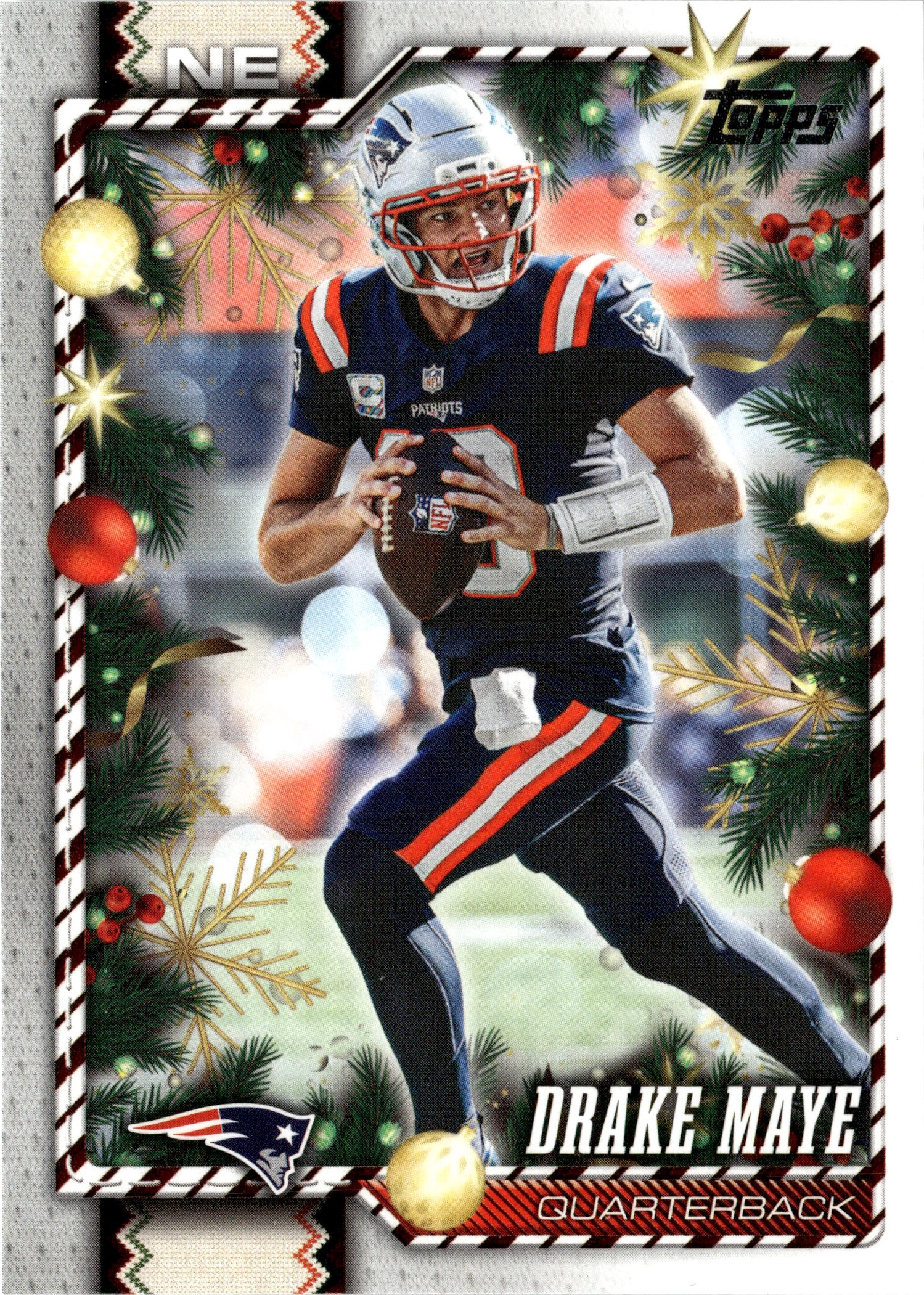 Drake Maye graded slab