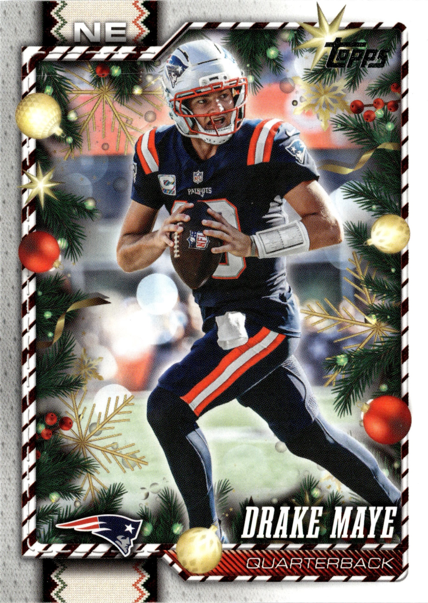Drake Maye graded slab