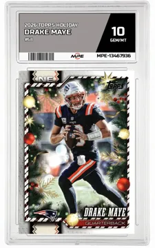 2026 TOPPS HOLIDAY #68 DRAKE MAYE MPE 10 GEM/MT — graded card up for auction