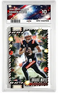 2026 TOPPS HOLIDAY #68 DRAKE MAYE MPE 10 GEM/MT — graded card up for auction