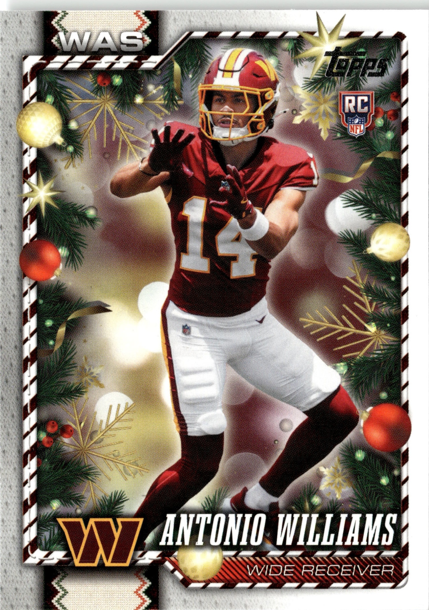 2026 Topps Holiday Antonio Williams graded slab