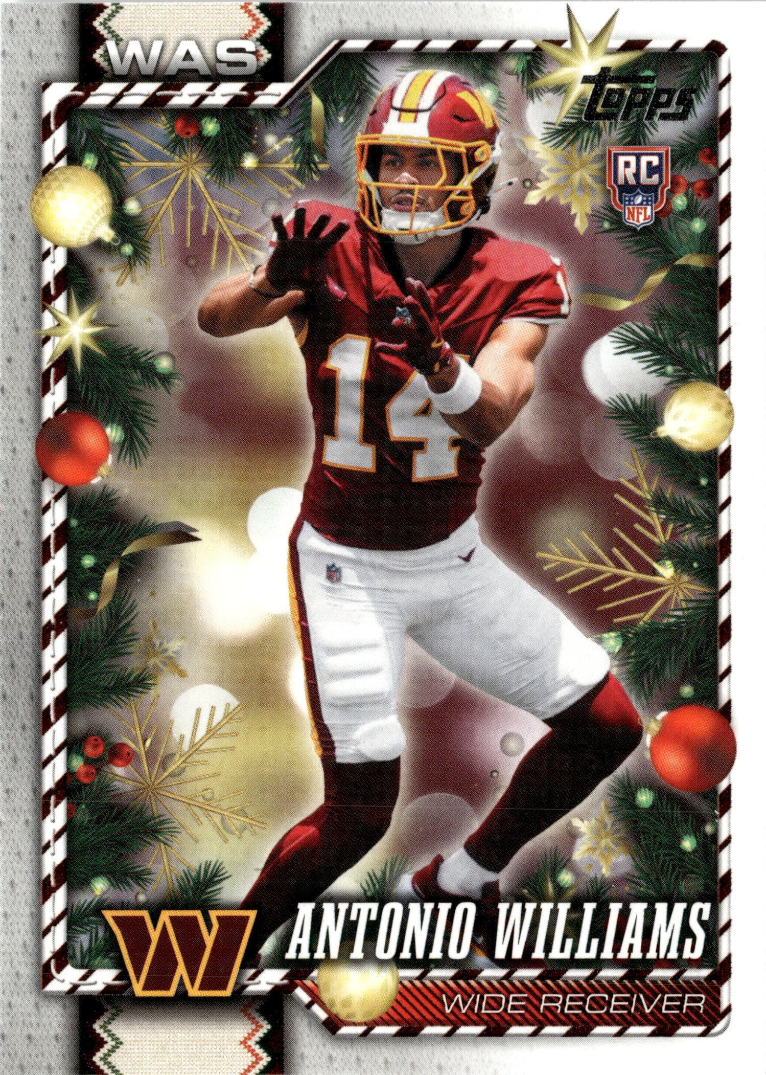 2026 Topps Holiday Antonio Williams graded slab