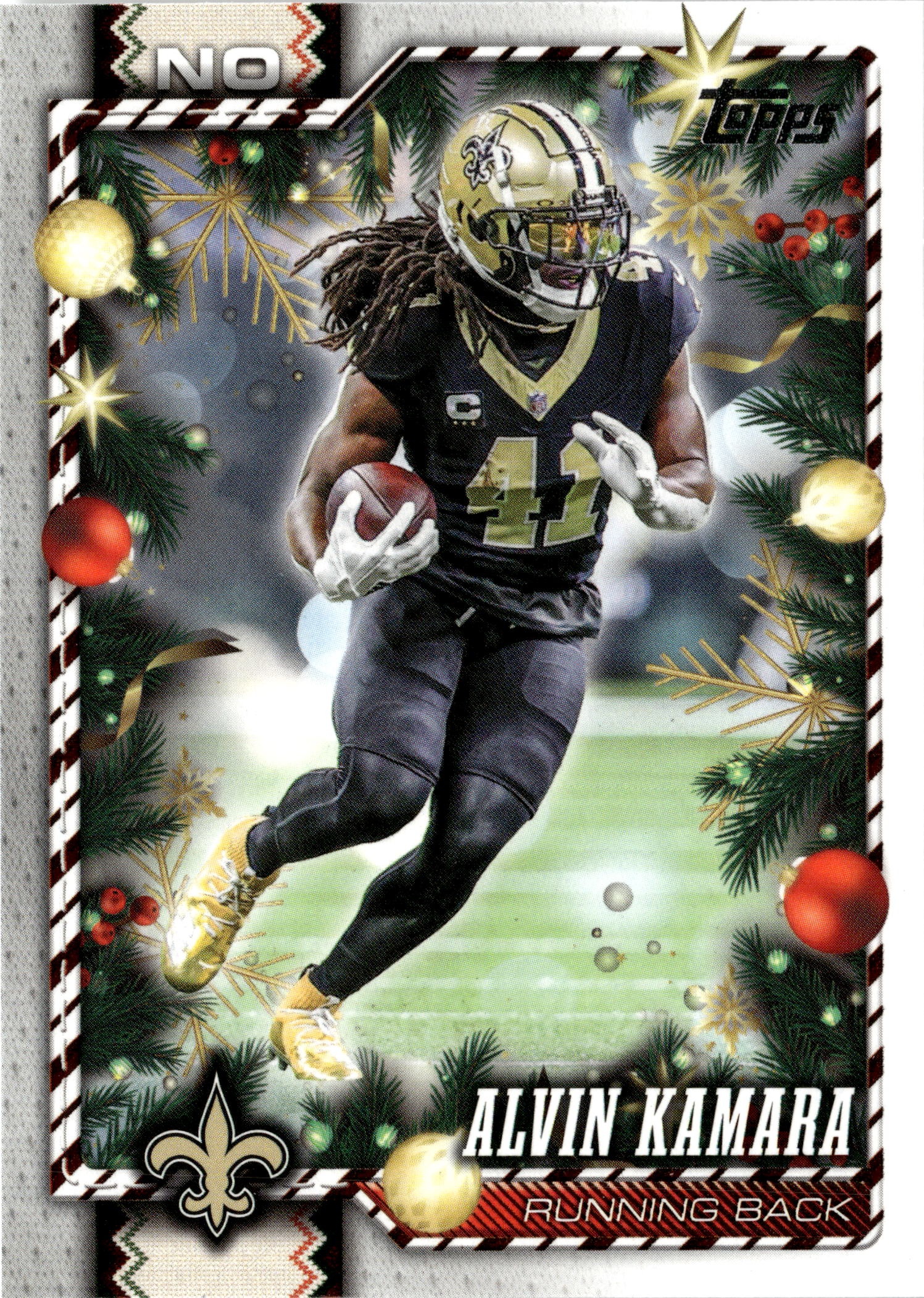Alvin Kamara graded slab