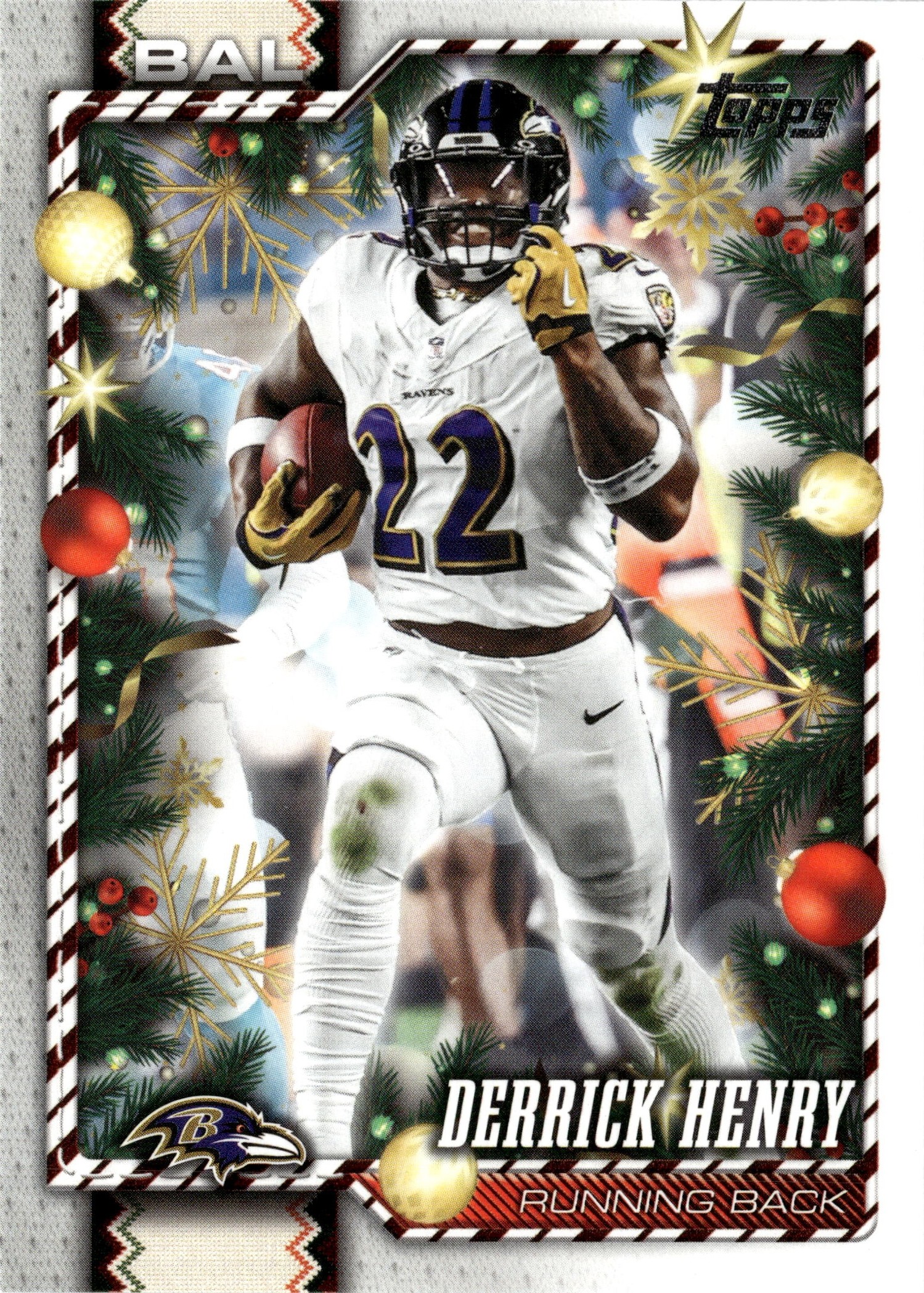 2026 Topps Holiday Derrick Henry graded slab