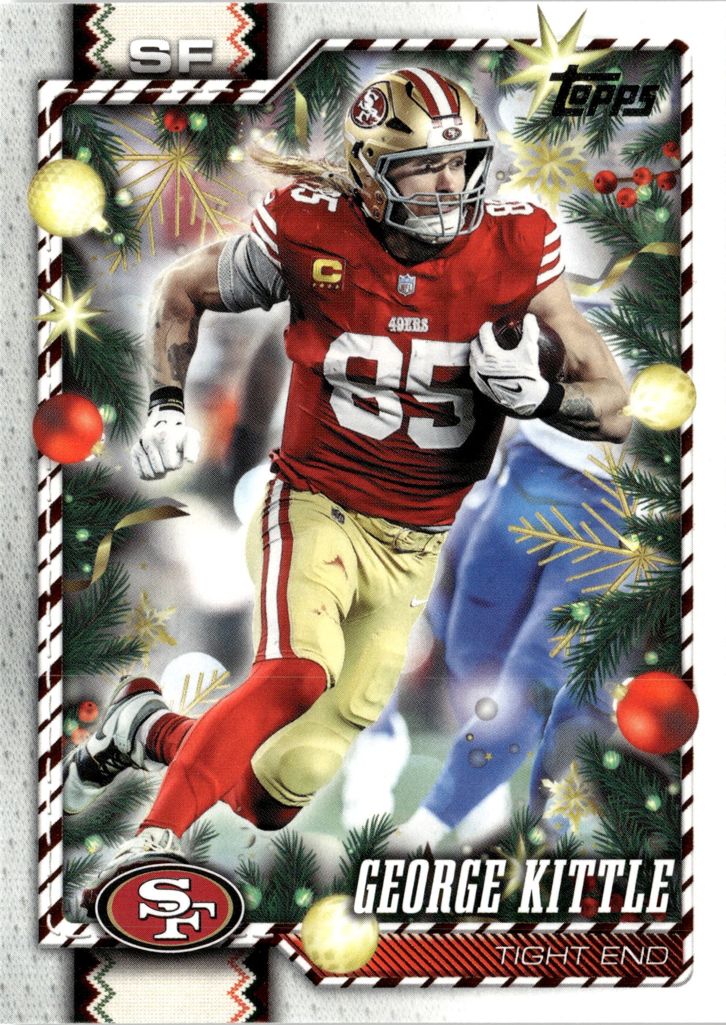 2026 Topps Holiday George Kittle graded slab