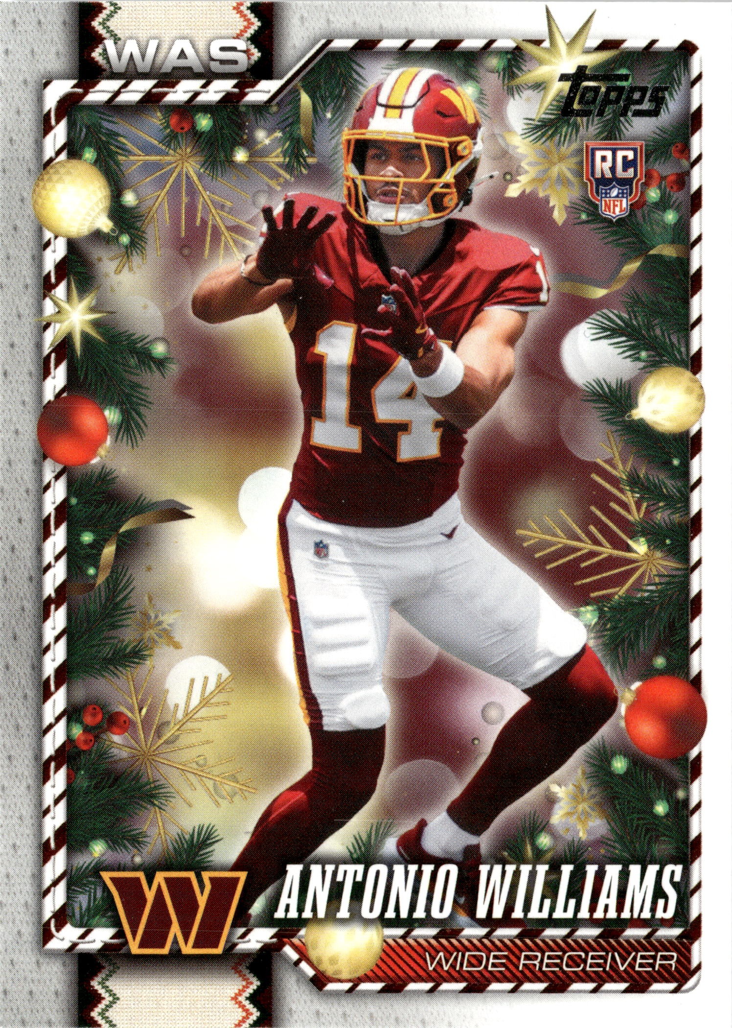 2026 Topps Holiday Antonio Williams graded slab