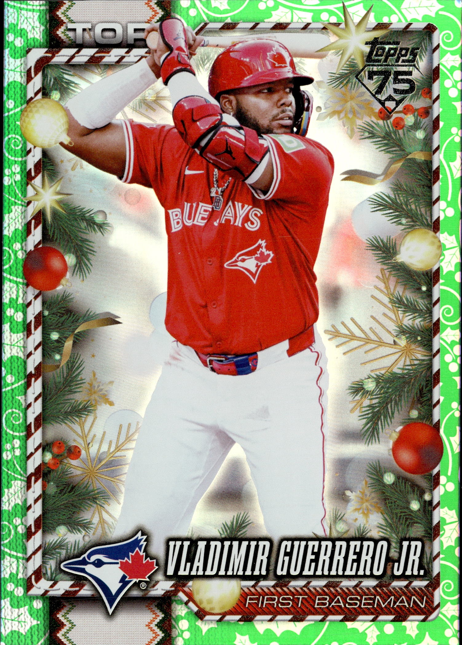 2026 Topps Holiday Vladimir Guerrero Jr. graded slab