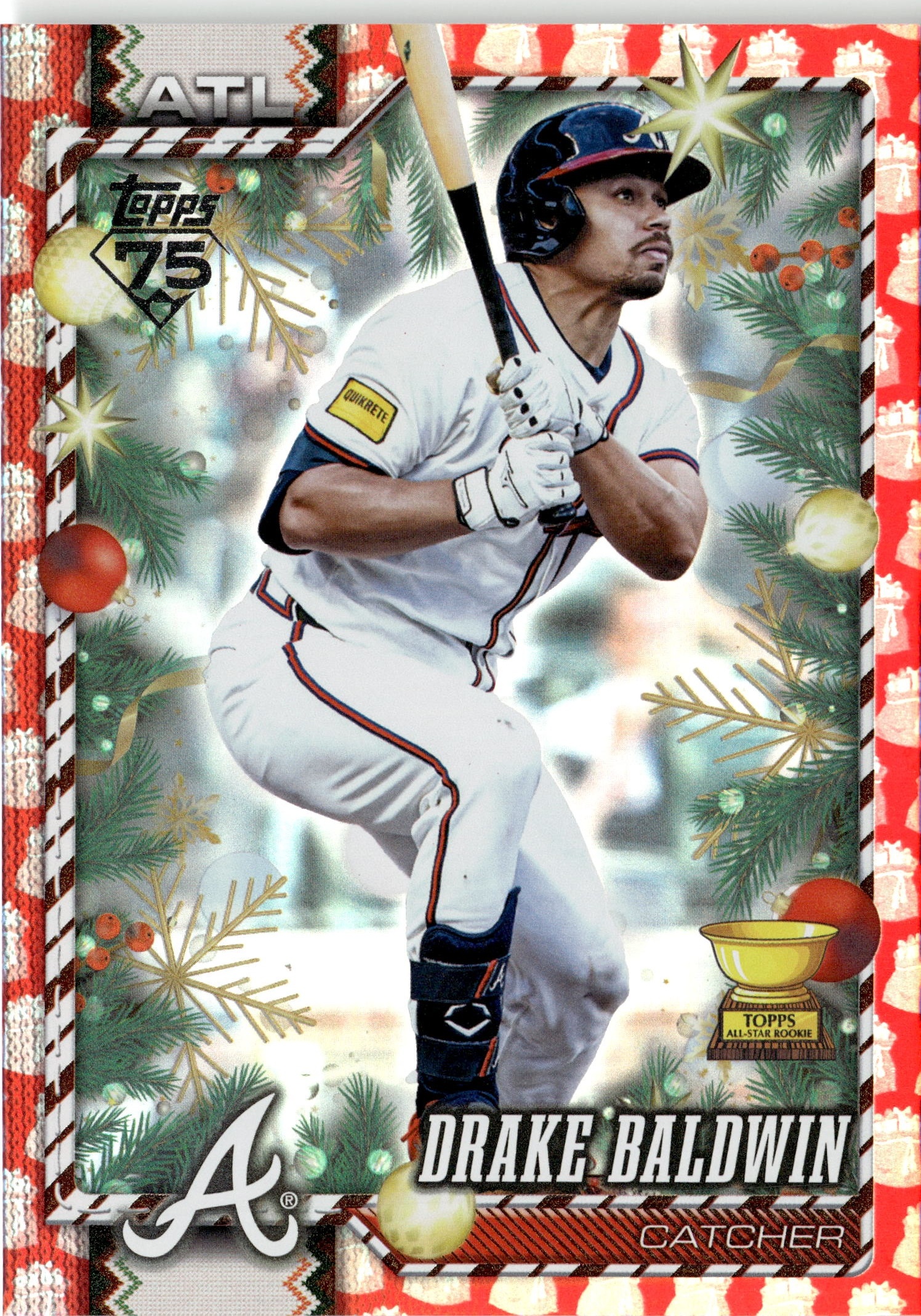2026 Topps Holiday Drake Baldwin graded slab