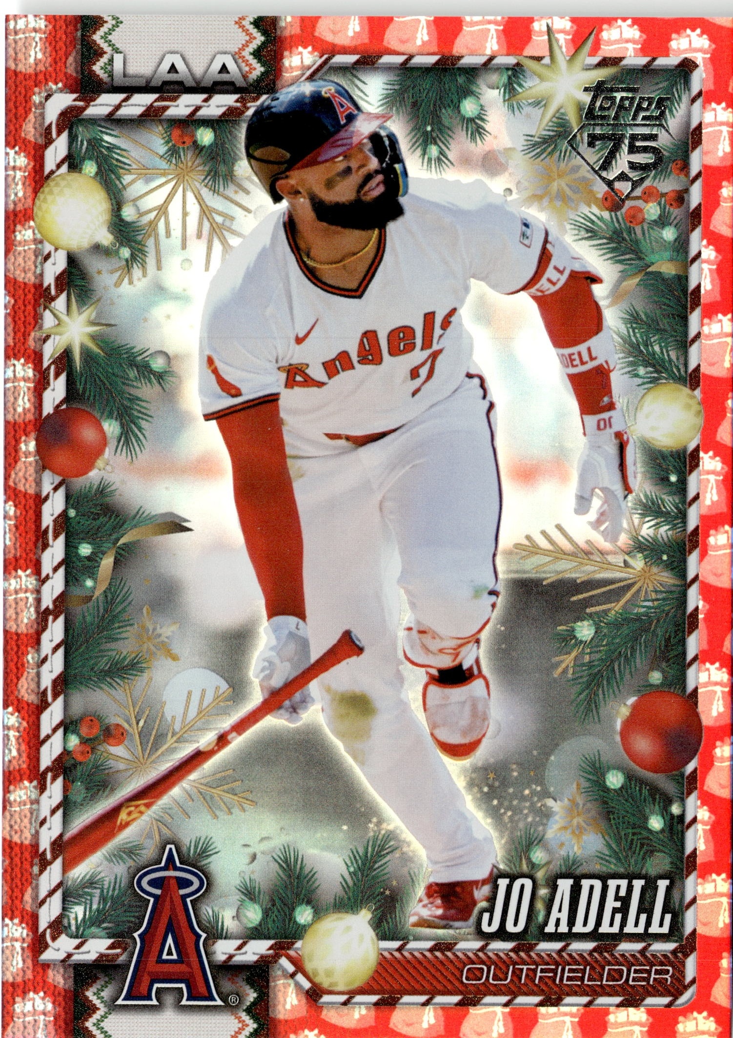 2026 Topps Holiday Jo Adell graded slab