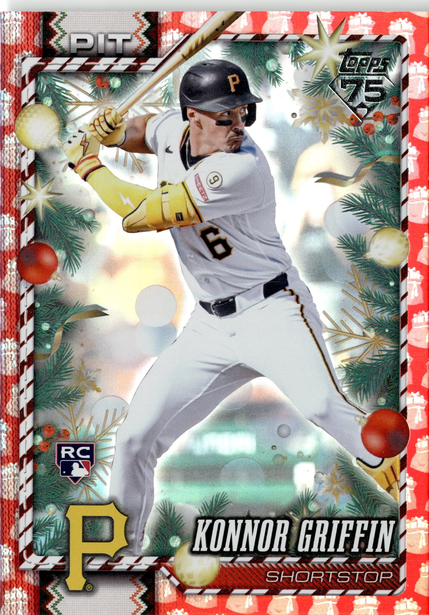2026 Topps Holiday Konnor Griffin graded slab