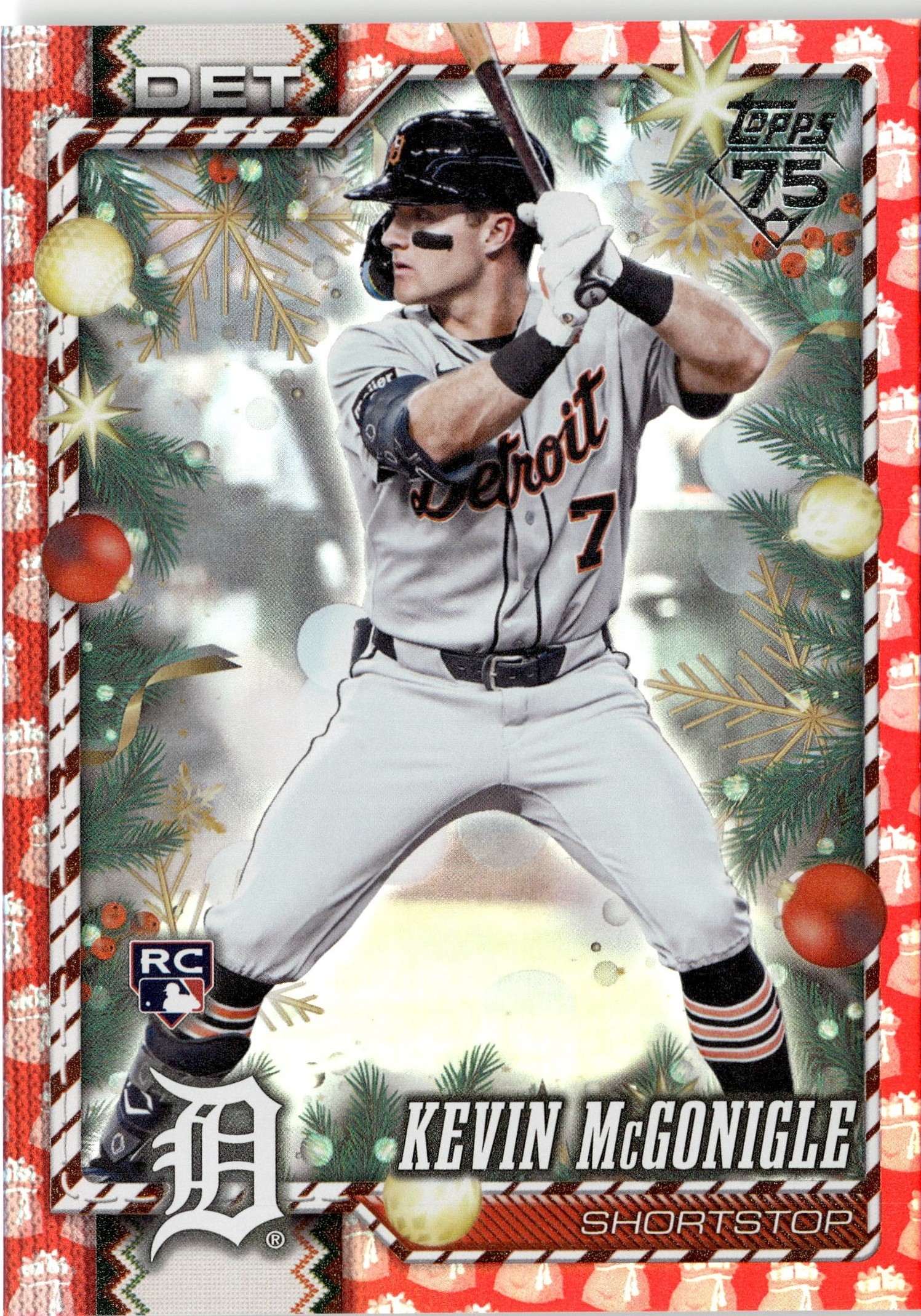 2026 Topps Holiday Kevin McGonigle graded slab