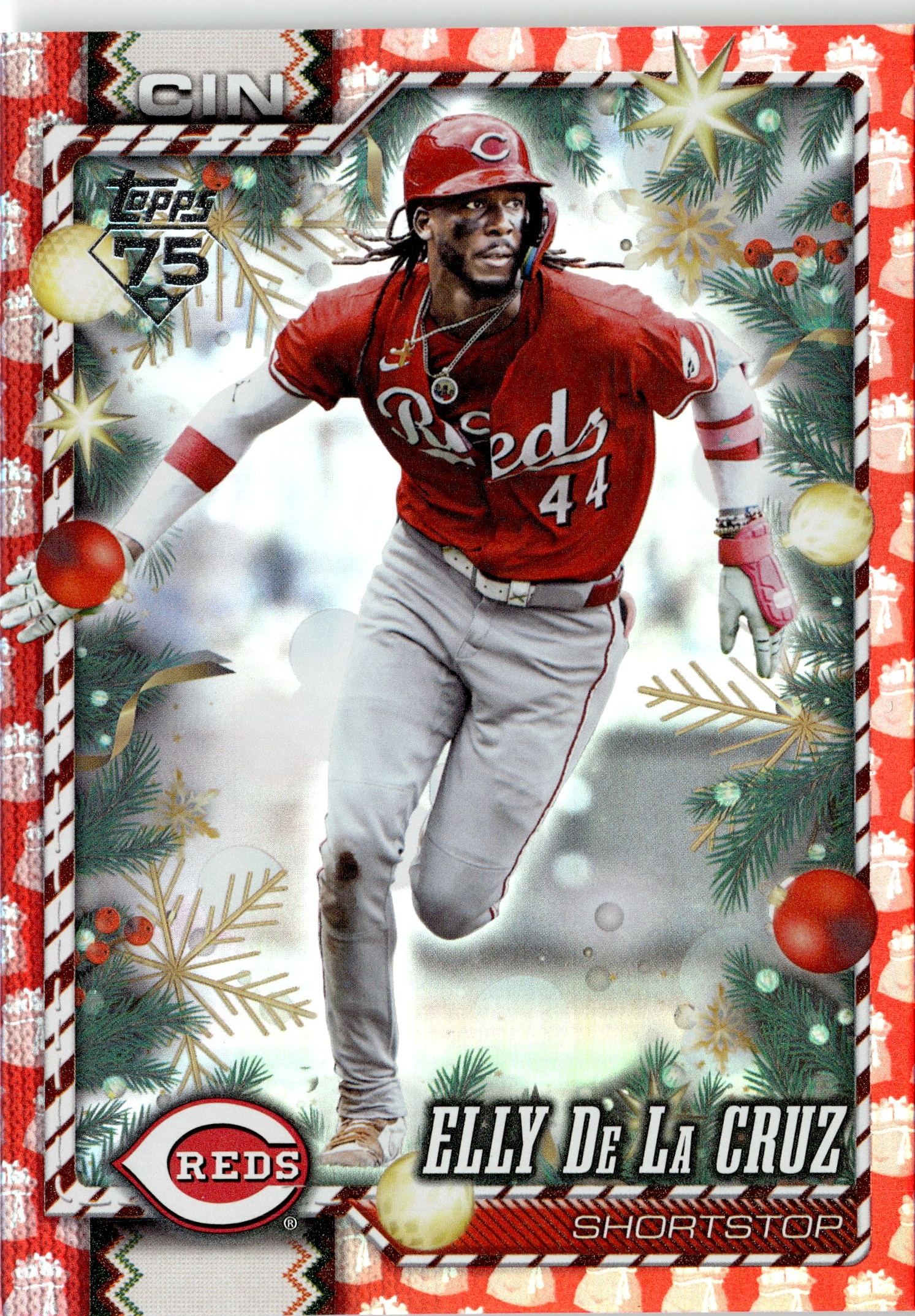 2026 Topps Holiday Elly De La Cruz graded slab