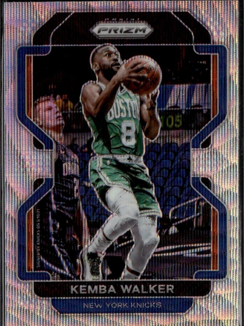 2021 Prizm Kemba Walker graded slab