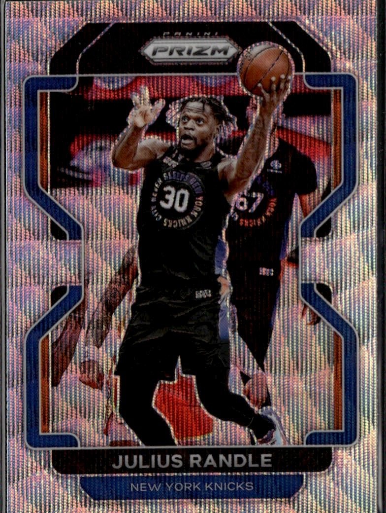 2021 Prizm Julius Randle graded slab