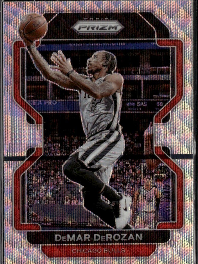 2021 Prizm Demar Derozan graded slab