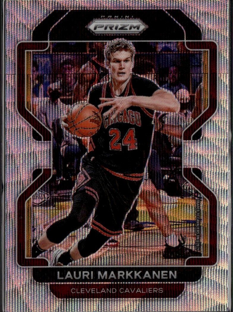 2021 Prizm Lauri Markkanen graded slab