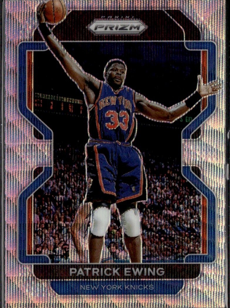 2021 Prizm Patrick Ewing graded slab