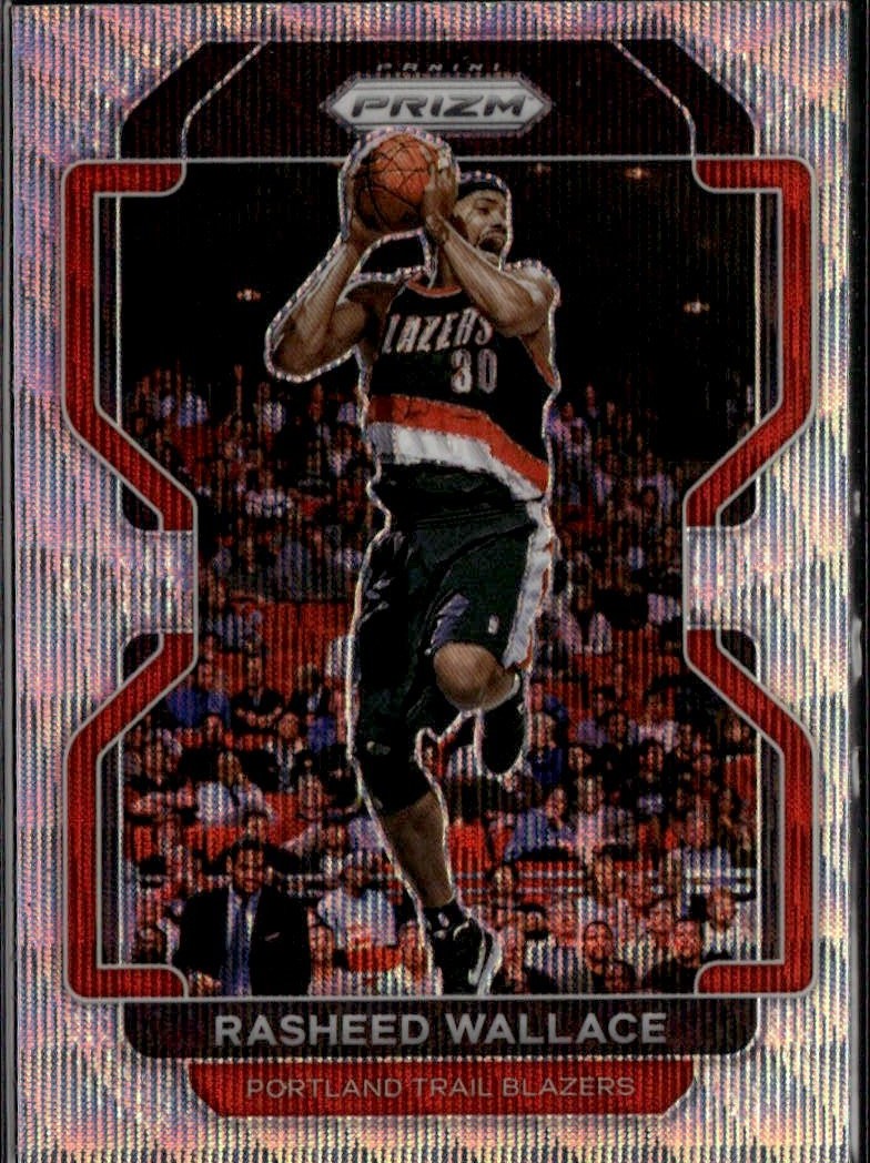 2021 PRIZM RASHEED WALLACE graded slab