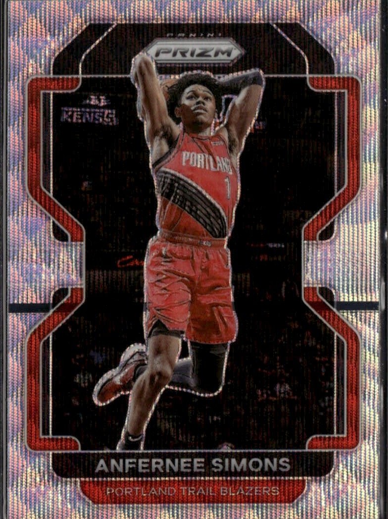 2021 Prizm Anfernee Simons graded slab