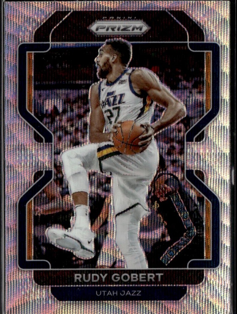 2021 Prizm Rudy Gobert graded slab