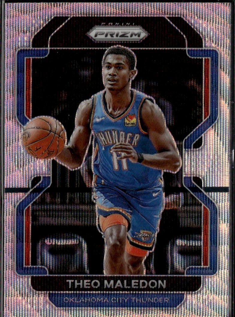 2021 PRIZM THEO MALEDON graded slab
