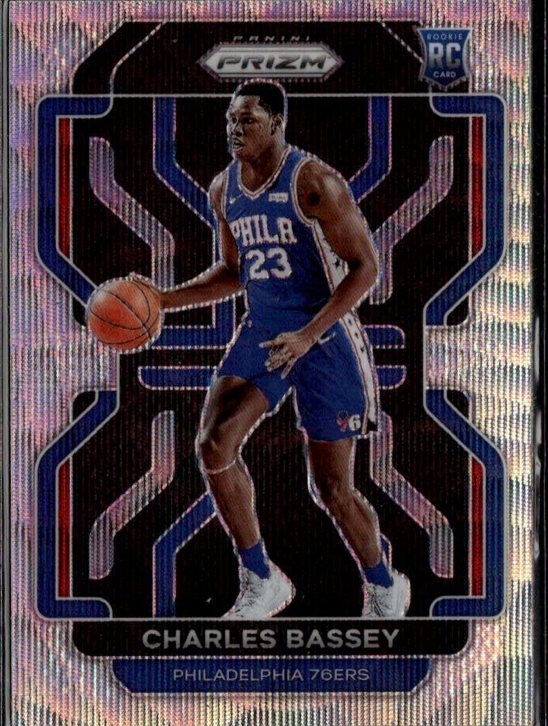2021 PRIZM CHARLES BASSEY graded slab