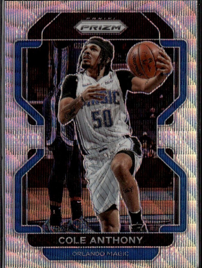 2021 Prizm Cole Anthony graded slab