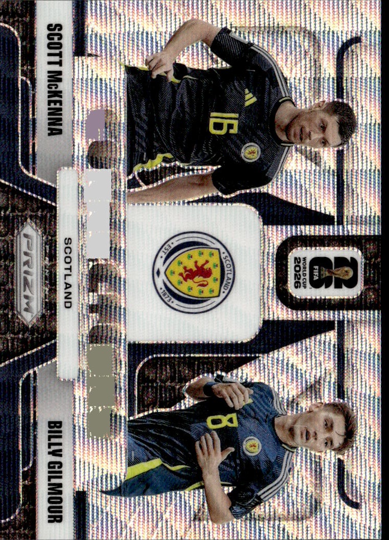 2026 Prizm Fifa Wc Billy Gilmour / Scott McKenna graded slab
