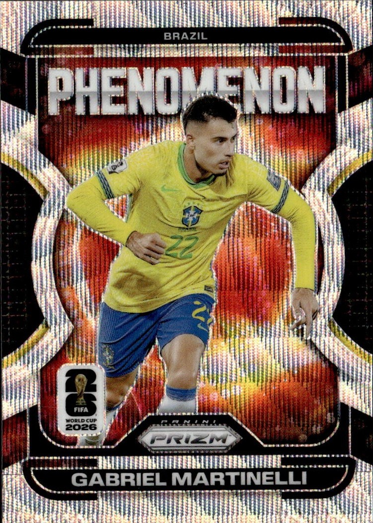 2026 Prizm Fifa Wc Gabriel Martinelli graded slab