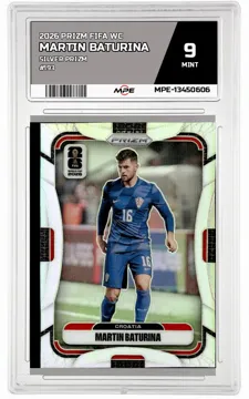 2026 PRIZM FIFA WC SILVER PRIZM #193 MARTIN BATURINA MPE 9 MINT — graded card up for auction