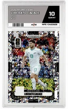 2026 PRIZM FIFA WC DISCO #324 LIBERATO CACACE MPE 10 GEM/MT — graded card up for auction