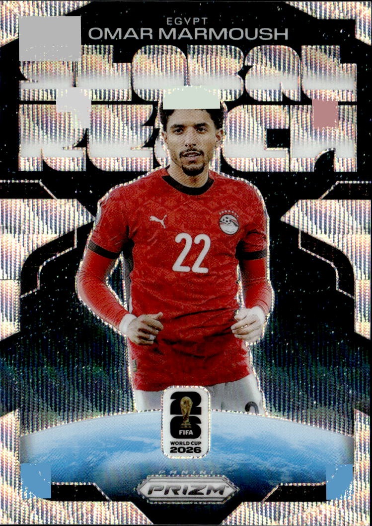 2026 Prizm Fifa Wc Omar Marmoush graded slab