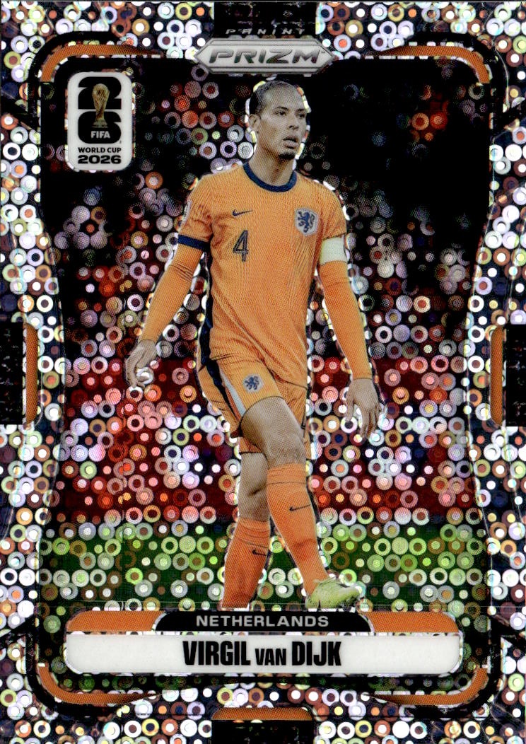 2026 Prizm Fifa Wc Virgil Van Dijk graded slab