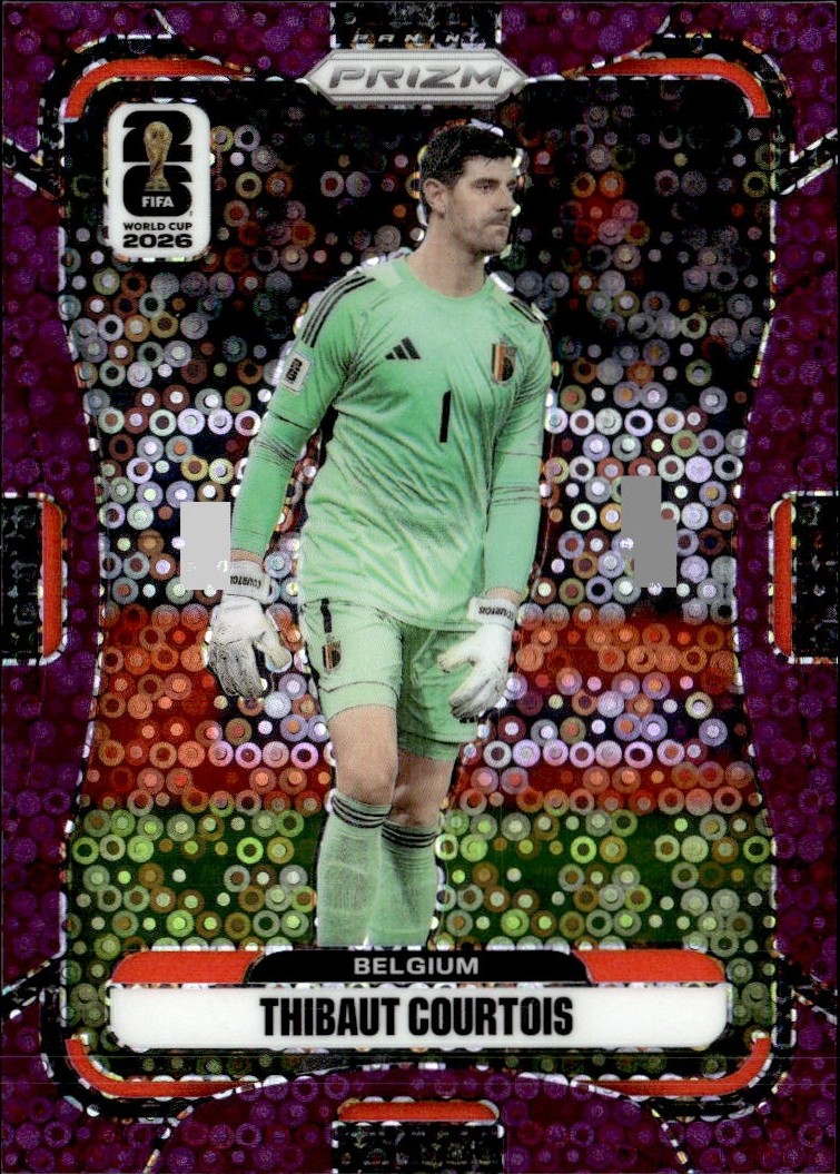 2026 Prizm Fifa Wc Thibaut Courtois graded slab