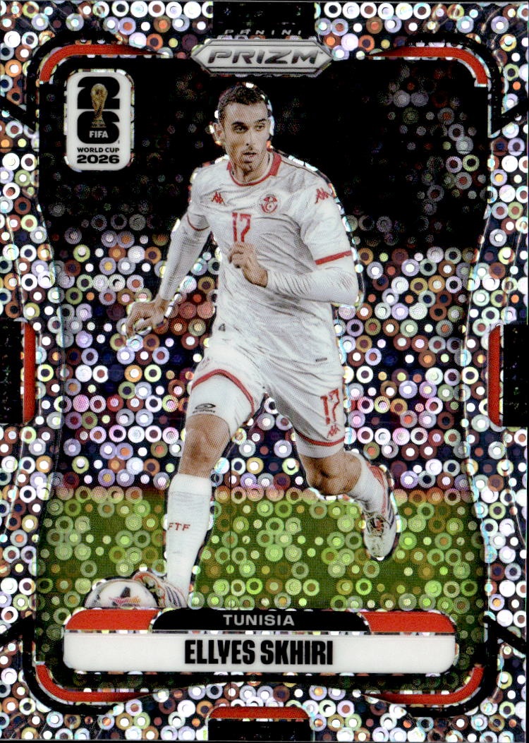 2026 Prizm Fifa Wc Ellyes Skhiri graded slab