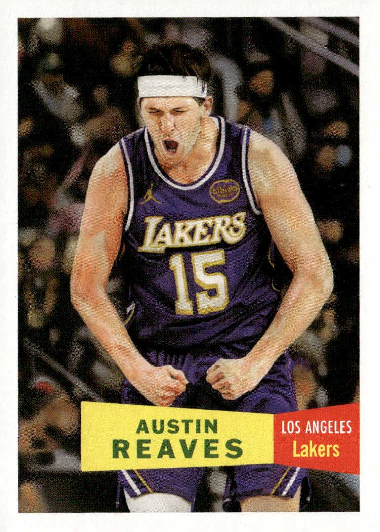 2025 Topps Living Austin Reaves graded slab