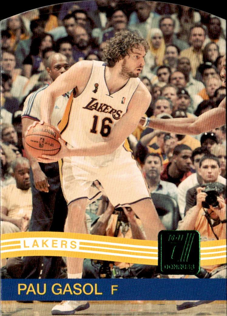 2009 Donruss Pau Gasol graded slab