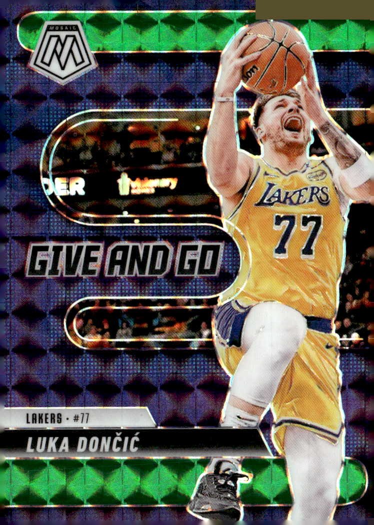 2025 Mosaic Luka Dončić graded slab