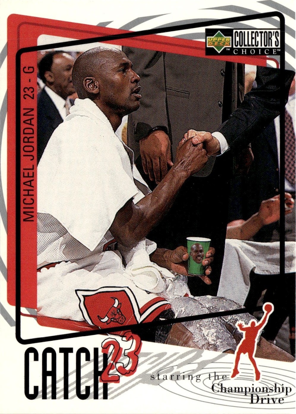 1997 UD Coll. Choice Michael Jordan graded slab