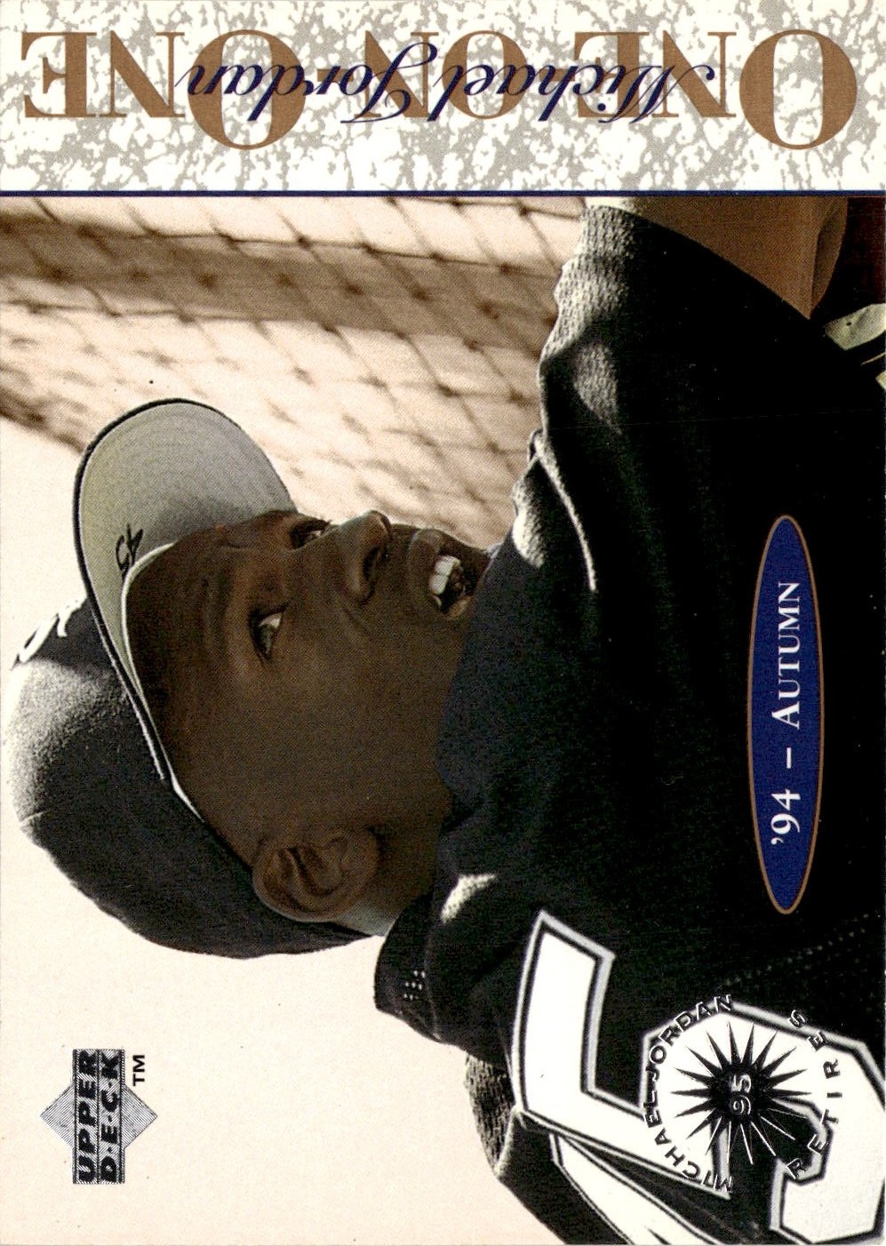1995 UD Minor League Michael Jordan graded slab